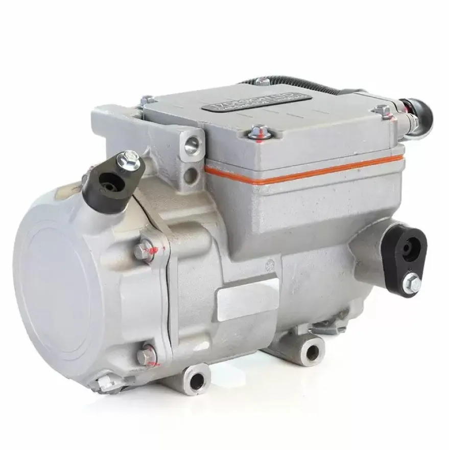 24VDC 18cc Elektrisk Scrollkompressor - 3 Hastigheter (2, 4, 6k RPM)T7 Design