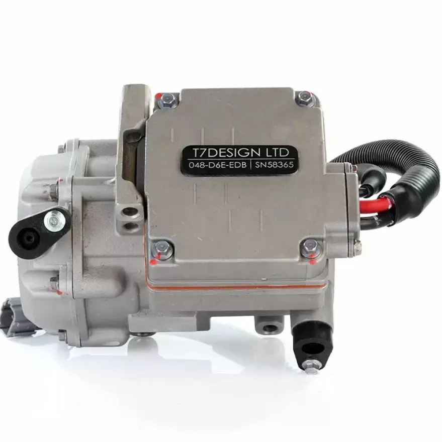 24VDC 18cc Elektrisk Scrollkompressor - 3 Hastigheter (2, 4, 6k RPM)T7 Design