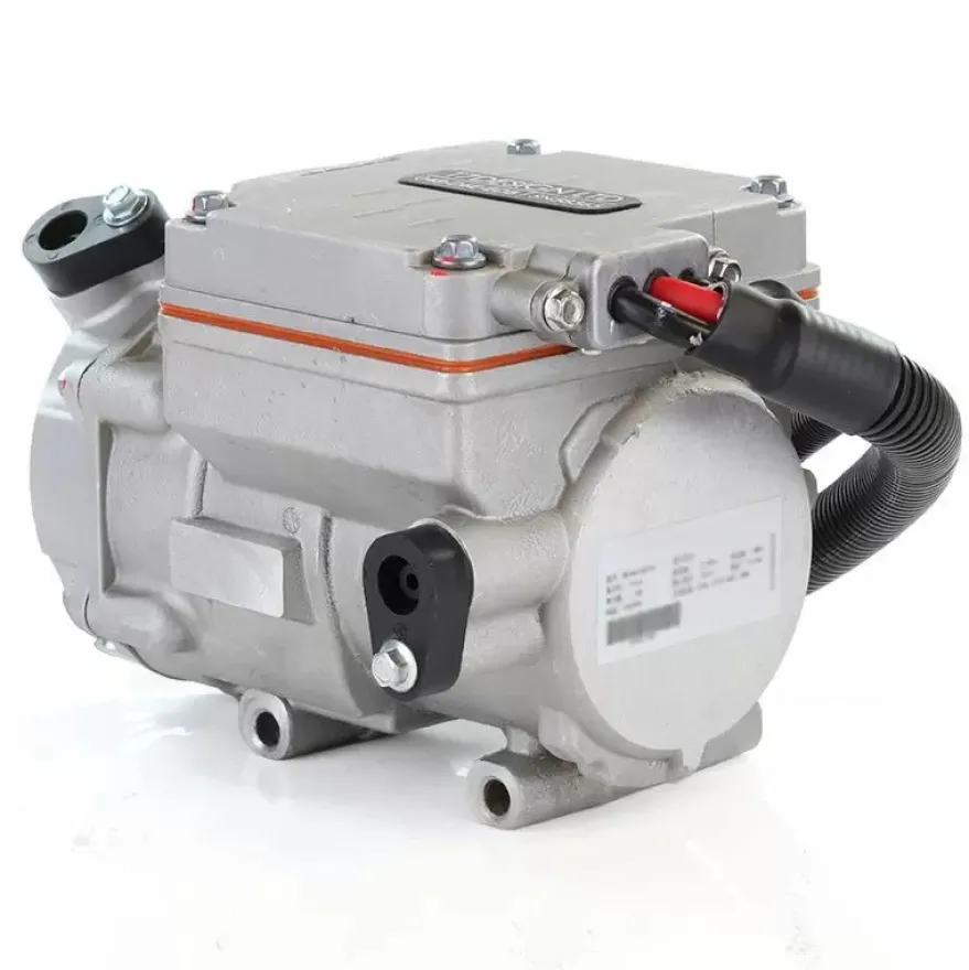 24VDC 18cc Elektrisk Scrollkompressor - 3 Hastigheter (2, 4, 6k RPM)T7 Design