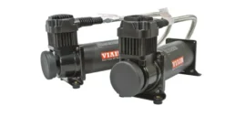 Viair 444C Dualpack Kompressorer Luftfjädring (Stealth Svart) 200 PSI CE-Märkta