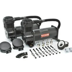 Viair 444C Dualpack Kompressorer Luftfjädring (Stealth Svart) 200 PSI CE-Märkta