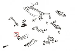 Volkswagen Audi / Seat / / VW Bakre Trailing-stagsbussning Hardrace