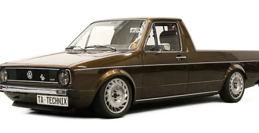 Volkswagen Caddy MK1 1979 - 1987 Luftfjädring Fjäderbenskit TA Technix