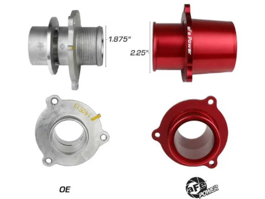Volkswagen Golf GTI 2015-2021 2.0L (t) Tryckrör aFe Power - Röd
