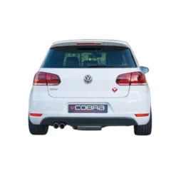 Volkswagen Golf GT TDI Mk6 (5K) 140PS 09-13 Catback Sportavgassystem / Passar Standard-stötfångaren Cobra Sport