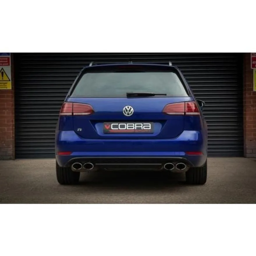 Volkswagen Golf R (Mk7) Kombi 2.0 TSI (12-18) Resonator Delete/ Rakt Rör Cobra Sport