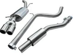 Volkswagen Polo GTI 1.4 TSI 10- Catback Sportavgassystem (Ljuddämpat) (Inklusive Race-pipes) Cobra Sport