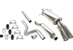 Volkswagen Scirocco II 53B 1984-1988 Rostfritt Sportavgassystem Catback TA Technix