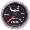Voltmätare 52mm 18V (Digital Stepper-motor) SPORT-COMP II