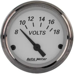 Voltmätare 52mm 18V (Elektrisk) AMERICAN PLATINUM