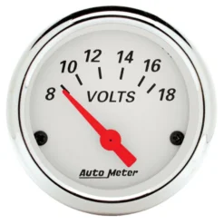 Voltmätare 52mm 18V (Elektrisk) ARCTIC Vit