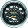 Voltmätare 66.7mm 18V (Elektrisk) CARBON FIBER