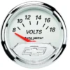 Voltmätare 52mm 18V (Elektrisk) CHEVROLET HERITAGE BOWTIE
