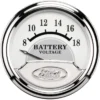 Voltmätare 52mm 18V (Elektrisk) FORD MASTERPIECE