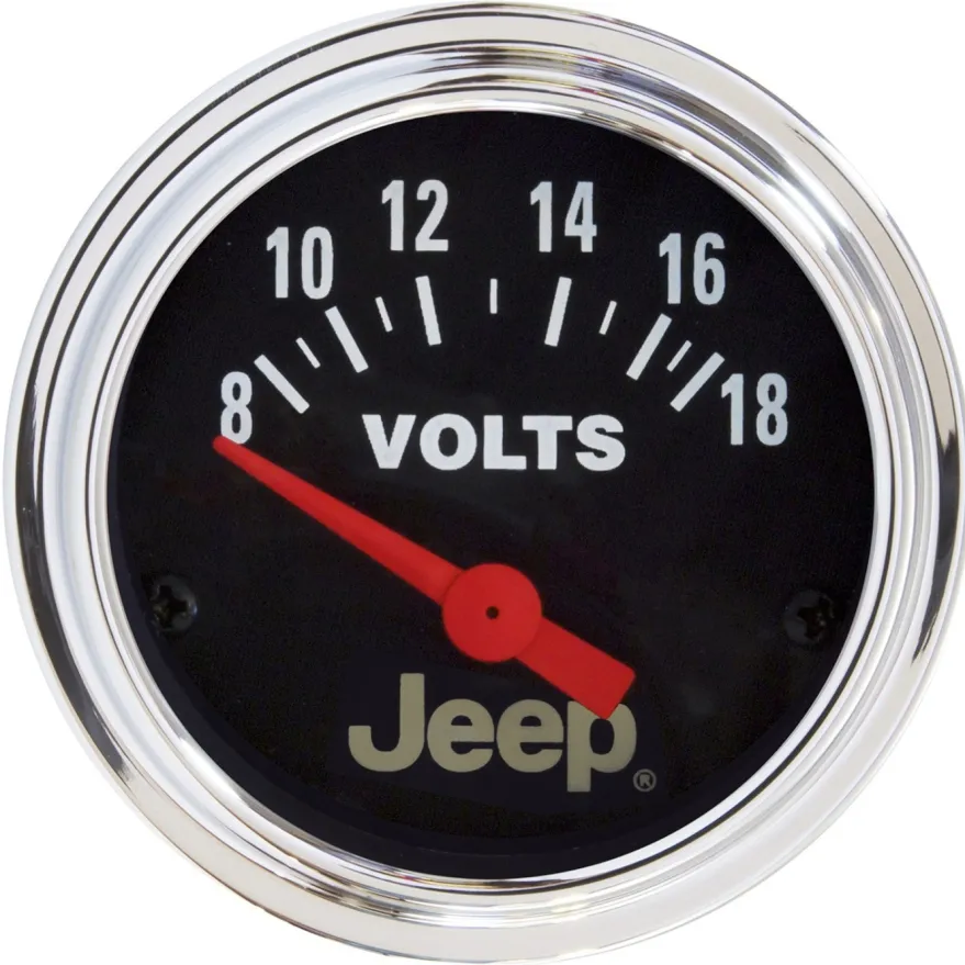 Voltmätare 52mm 18V (Elektrisk) JEEP