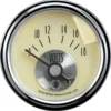 Voltmätare 52mm 18V (Elektrisk) PRESTIGE ANTIQUE IVORY