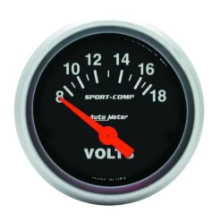 Voltmätare 52mm 18V (Elektrisk) SPORT-COMP