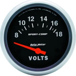 Voltmätare 66.7mm 18V (Elektrisk) SPORT-COMP