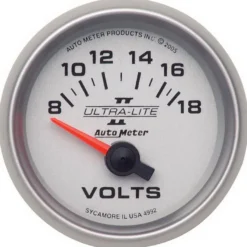 Voltmätare 52mm 18V (Elektrisk) ULTRA-LITE II