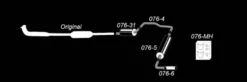 Volvo 240er P240, 242 1985-1993 Sportavgassytem Catback TA Technix