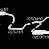 Volvo V70 III B 2007- Duplex Sportavgassystem TA Technix