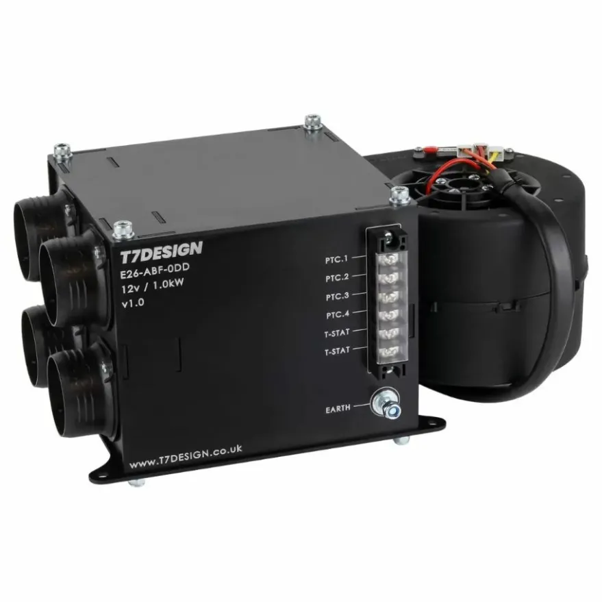 Värmepaket Elektriskt 1000w 12v T7Design