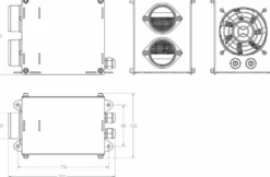 Värmepaket Elektriskt 400w 12v T7Design