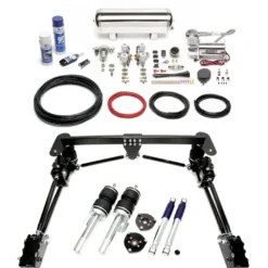 VW Caddy III 04-15 & IV 15+ (2K) 2WD Luftfjädringskit Med justerbar Stötdämpning TA Technix