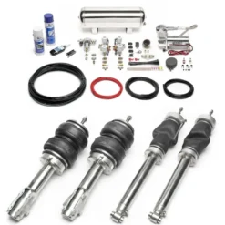 VW Corrado/Golf II/Jetta II Komplett Luftfjädring (Justerbara stötdämpare) Med Styrsystem TA Technix