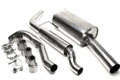 VW Golf 1 Cabriolet ,Scirocco II Golf I Cabriolet, Typ 155, / Scirocco II, Typ 53B 1984 -1993 Rostfritt Sportavgassystem Catback TA Technix