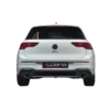 VW Golf GTI Mk8 2.0 TSI 2020+ GPF Back Race Sportavgassystem Cobra Sport