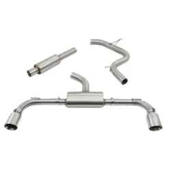 VW Golf GTI Mk8 2.0 TSI 2020+ GPF Back Sportavgassystem Cobra Sport