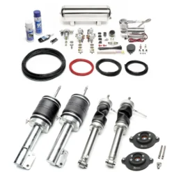 VW Golf I/Jetta I/Scirocco I+II Komplett Luftfjädring (Justerbara stötdämpare) Med Styrsystem TA Technix