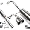 VW Lupo 6X / 6E 1998-2005 Rostfritt Sportavgassystem Catback TA Technix