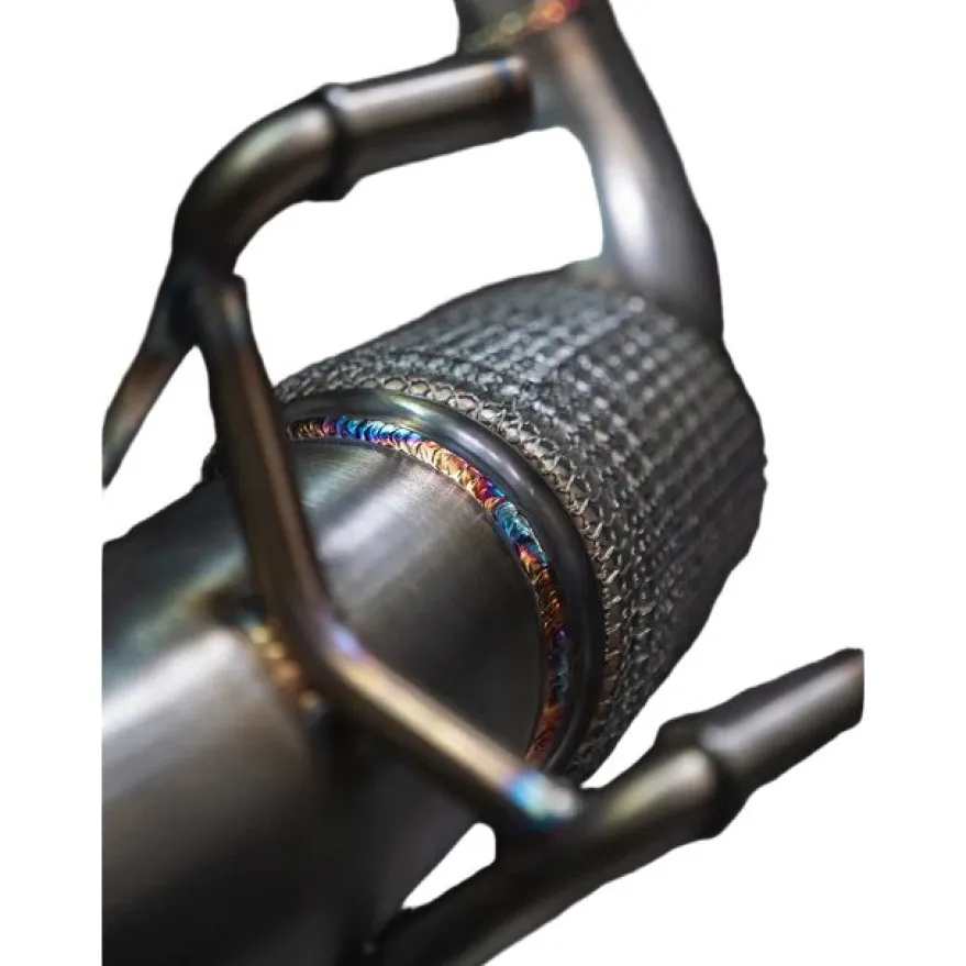 VW Polo GTI (AW) Mk6 2.0 TSI 2019-2021 Sports Cat / De-Cat Front Downpipe (incl PPF delete) (Till Cobra GPF-Back) Cobra Sport