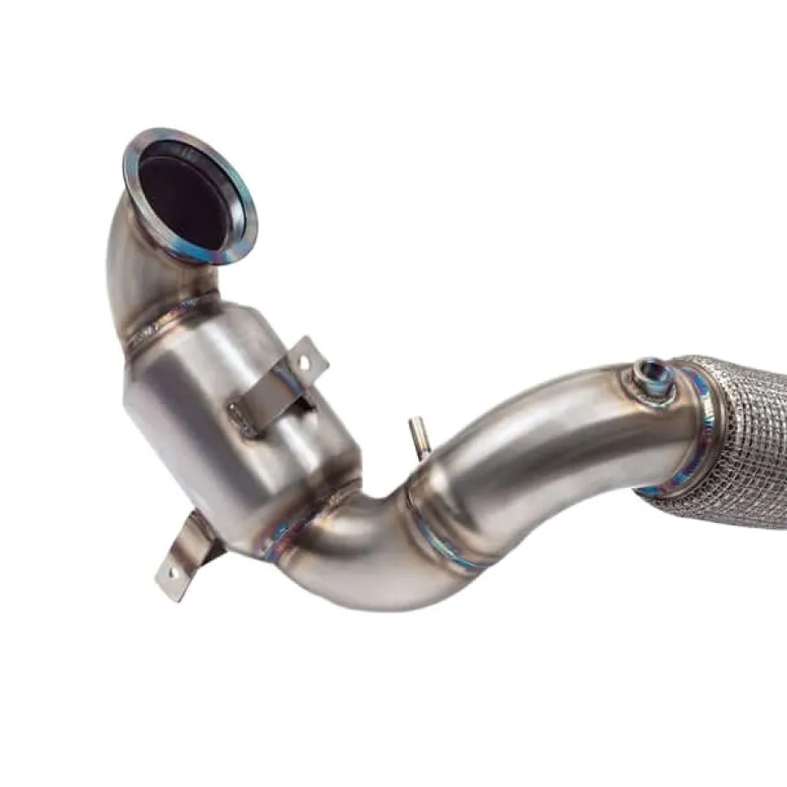VW Polo GTI (AW) Mk6 2.0 TSI 2019-2021 Sports Cat / De-Cat Front Downpipe (incl PPF delete) (Till Cobra GPF-Back) Cobra Sport