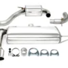 VW Scirocco III 13 2008- Rostfritt Sportavgassystem Catback TA Technix