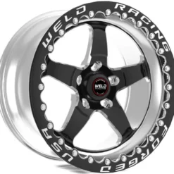 WELD S71 Beadlock 15X10 ET25 5X114.3 80.77 Black Fälg