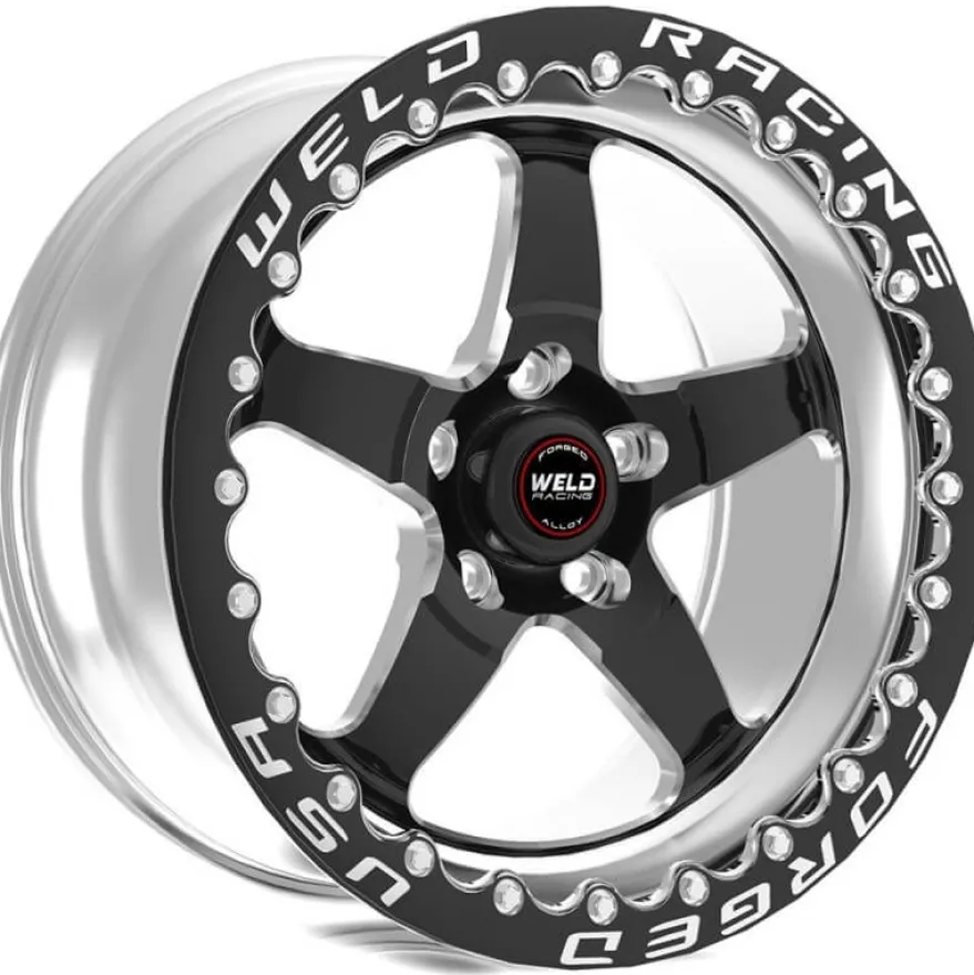 WELD S71 Beadlock 15X10 ET25 5X114.3 80.77 Black Fälg