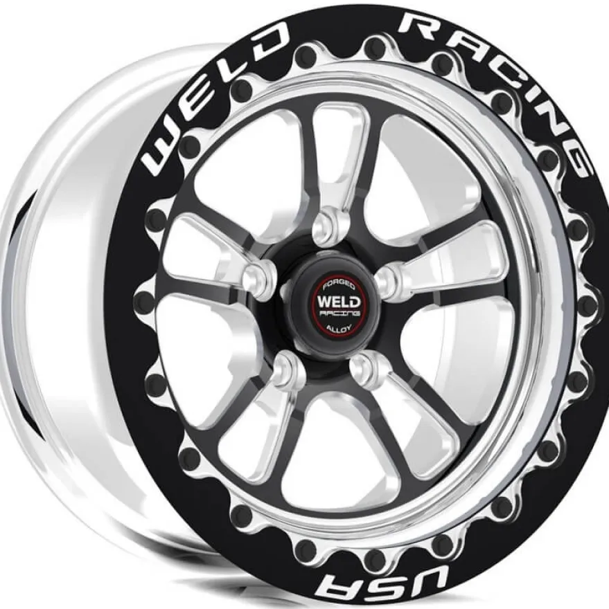 WELD S70 Beadlock 15X10 ET25 5X114.3 80.77 Black Fälg