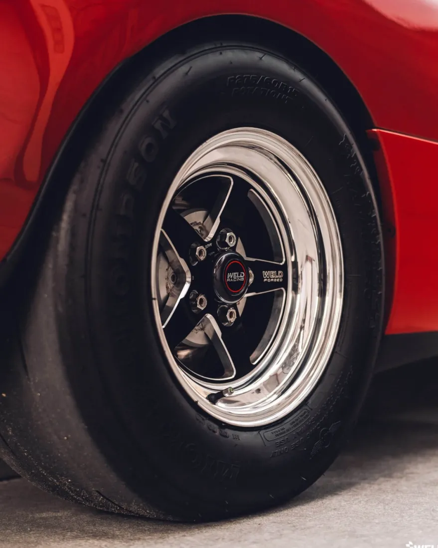 WELD S71 18X8 ET5 5X120 80.77 Black Fälg