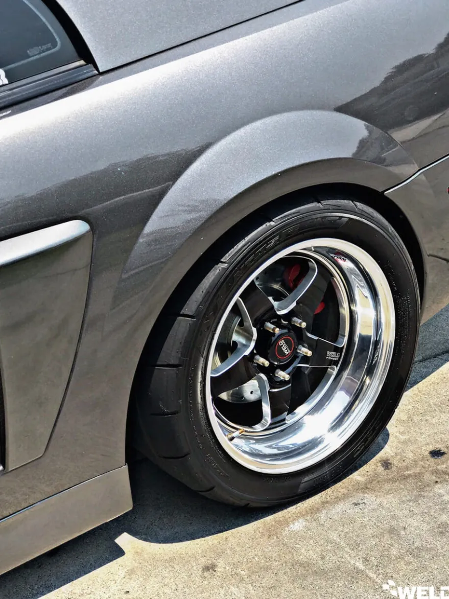 WELD S71 17X10.5 ET52 5X120 80.77 Black Fälg
