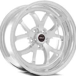 WELD S76 17X4.5 ET-14 5X114.3 80.77 Polished Fälg