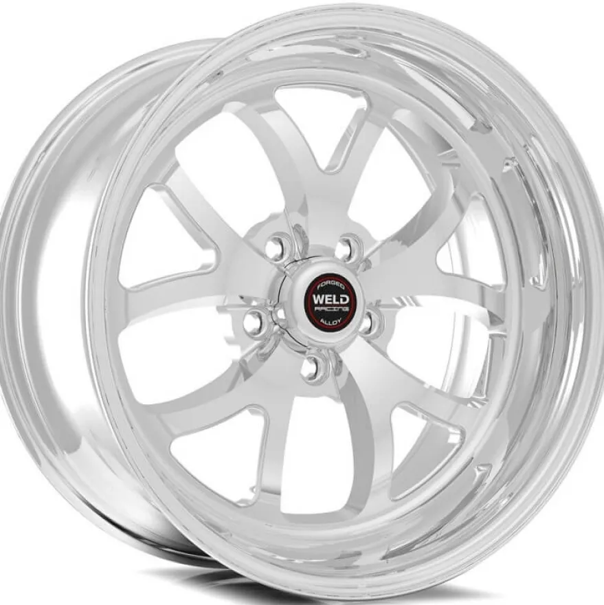 WELD S76 17X5.2 ET-30 5X114.3 80.77 Polished Fälg