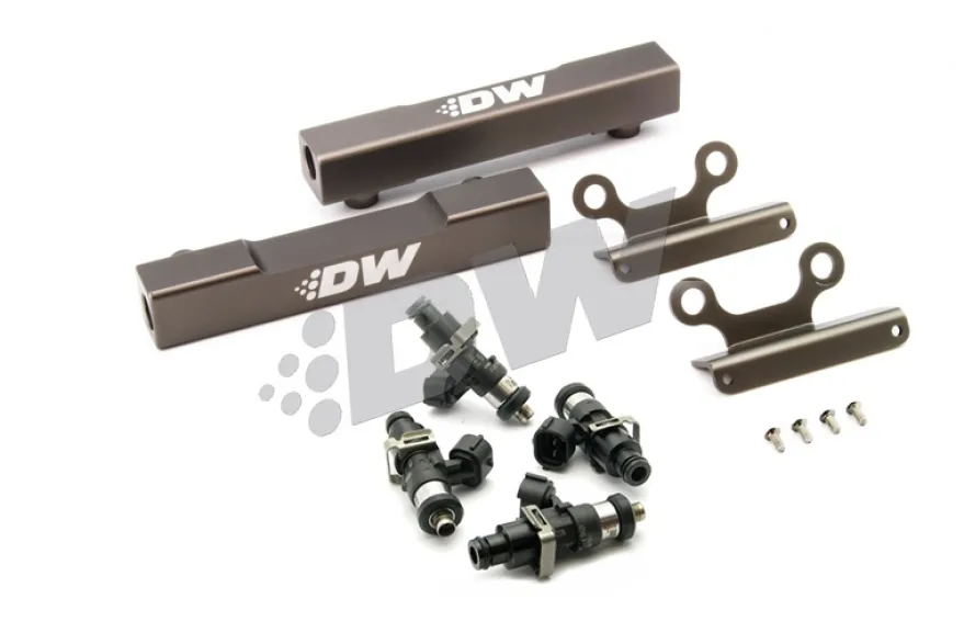WRX 02-14 / STI 07-15 /Legacy GT 07-12 Fuelrailkit Med 1200cc Spridare Deatschwerks