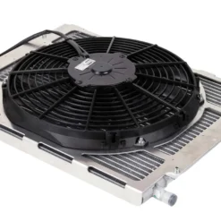 AC Kondensor Radiator 468 x 350 mm & Skeleton Fläktkåpa Kit (Push)T7 Design