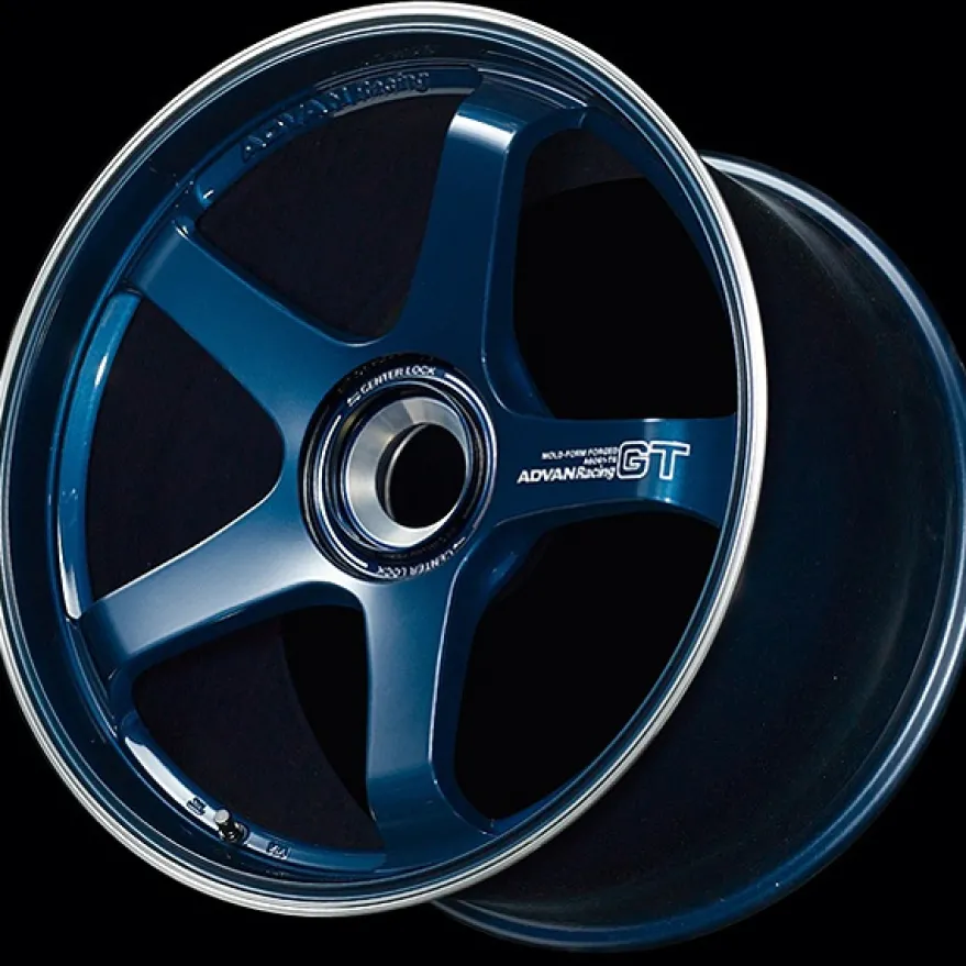 Advan GT Premium Version (Center Lock) 21x12,0 +59 Racing Titan Blå Fälg