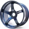 Advan GT Premium Version 20x10 5x114,3 +35mm Racing Titan Blå Fälg