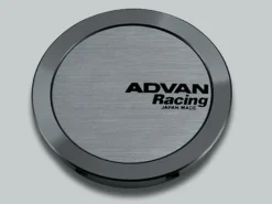 Advan 73mm Fullt Platt Centrumkåpa - Hyper Svart