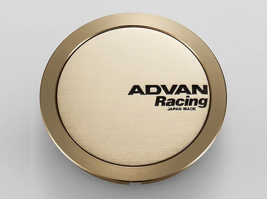Advan 63mm Fullt Platt Centrumkåpa - Brons Alumit